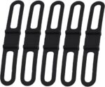 Bandagem de Silicone para Bicicleta: suporte multiuso seguro e resistente para celular, garrafa e acessórios em qualquer bike. - Imagem 2