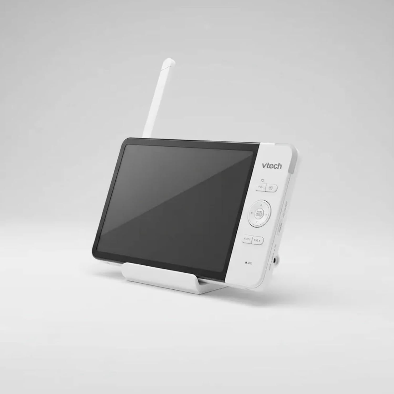 Base Suporte Para Monitor Tela De Babá Eletrônica Vtech: encaixe Base Suporte Para Monitor Tela De Babá Eletrônica Vtech: encaixe seguro, estável e antiderrapante para melhor posicionamento da tela.