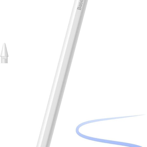 Baseus Caneta Pencil para iPad com Palm Rejection e ponta 1.0mm: precisão e conforto para escrever e desenhar com mais controle.