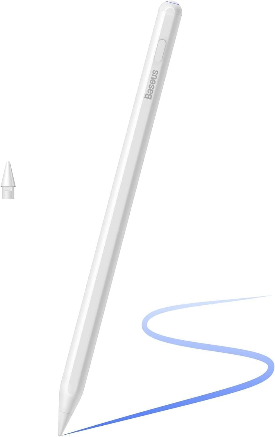 Baseus Caneta Pencil para iPad com Palm Rejection e ponta Baseus Caneta Pencil para iPad com Palm Rejection e ponta 1.0mm: precisão e conforto para escrever e desenhar com mais controle.