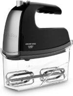 Batedeira Philco Crome Case PBT450P 127V, 550W e função turbo para preparo rápido e prático.