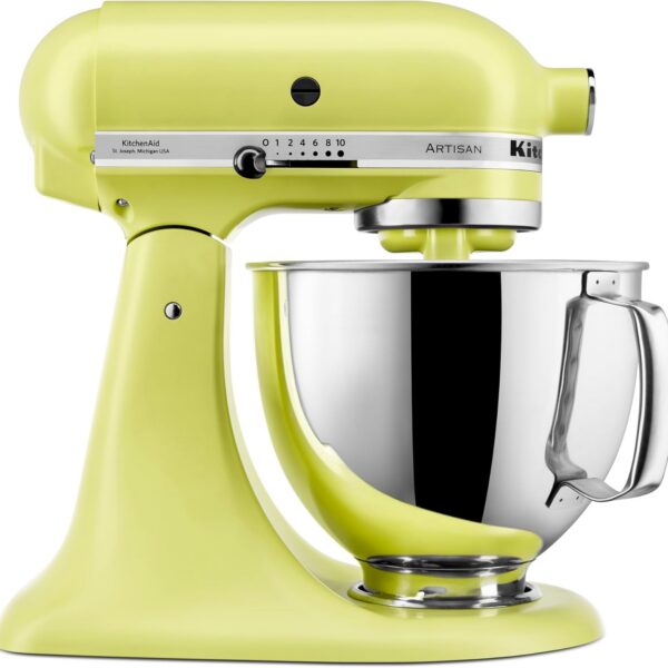 Batedeira Planetária Artisan KitchenAid Kyoto Glow 220V: potência, durabilidade e mistura homogênea para massas pesadas e receitas perfeitas.