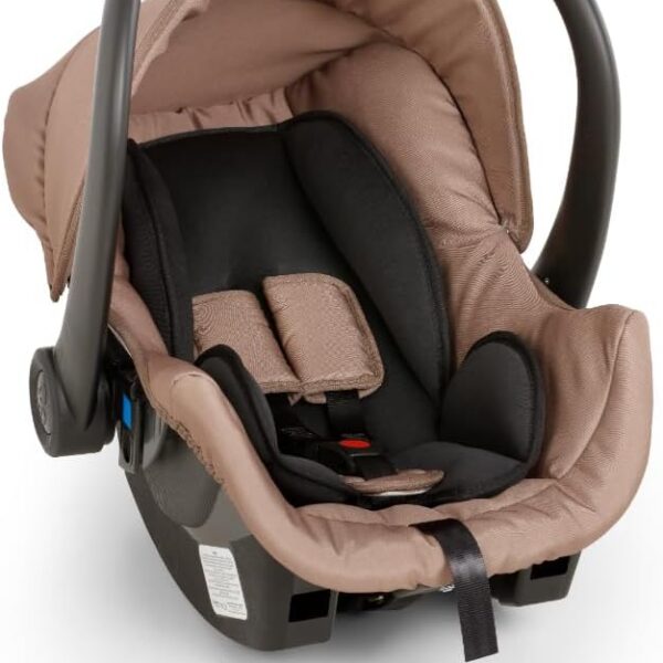 Bebê Conforto Galzerano Cocoon 8181, conforto e segurança para bebês de 0 a 13kg com capota removível e tecido lavável.
