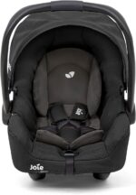 Bebê Conforto Gemm Preto Chumbo Shale com proteção lateral, capota UV50+ e conforto seguro para o bebê. - Imagem 2