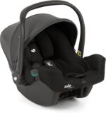 Bebê Conforto I-snug Preto Chumbo Shale Joie: segurança e conforto do nascimento aos 13kg, compatível com carrinhos Joie.