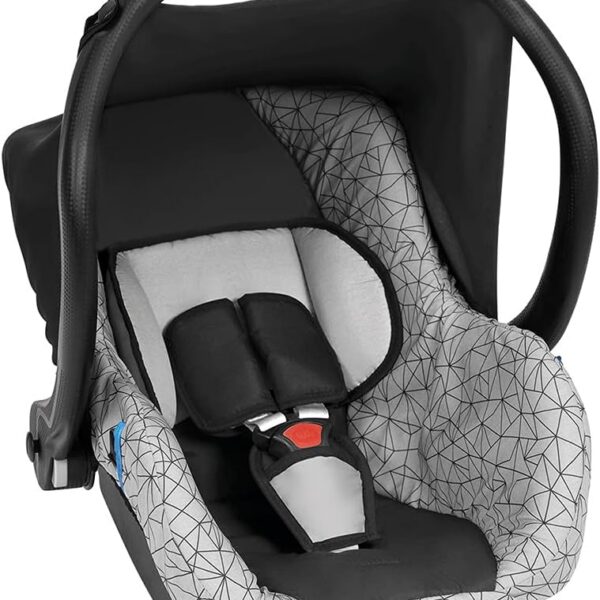 Bebê Conforto Joy Preto/Cinza Tutti Baby: segurança e conforto para recém-nascidos até 13 kg.