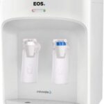 Bebedouro de Mesa EOS Mineralle Bivolt: água gelada ou natural com sistema perfurador para garrafões de 10L e 20L