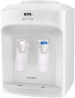 Bebedouro de Mesa EOS Mineralle Bivolt: água gelada ou natural com sistema perfurador para garrafões de 10L e 20L
