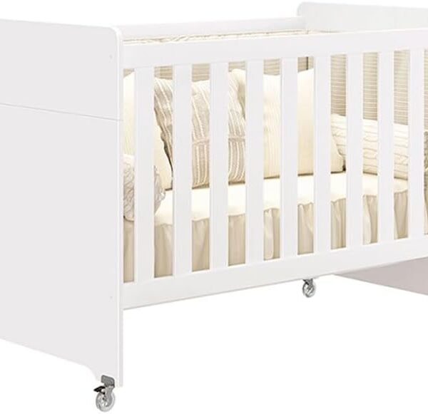 Berço Americano Evolution 4 em 1 Reller: conforto, segurança e versatilidade para acompanhar o crescimento do bebê.