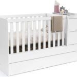 Berço Americano Multifuncional Formare Branco Acetinado Matic: conforto e praticidade para o quarto do bebê