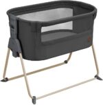 Berço Co-Bed Maxi-Cosi Tori: compacto, leve e com ajuste anti refluxo para mais conforto no quarto do bebê.