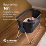 Berço Co-Bed Maxi-Cosi Tori: compacto, leve e com ajuste anti refluxo para mais conforto no quarto do bebê. - Imagem 2