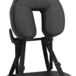 Berço Facial Ajustável em U para Mesa de Massagem com apoio para mãos e conforto superior