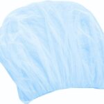 Berço Mosquiteiro Elástico Azul 80x160x65cm: proteção, ventilação e segurança para bebê