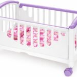 Berço Para Boneca Meu Bebê Monte Líbano: seguro, realista e ideal para bonecas de até 40 cm.