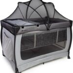 Berço Portátil Safety 1st Falcon Grey Night: mais espaço, conforto e praticidade para bebê até 20kg.