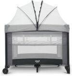 Berço portátil desmontável Hello Cinza Infanti: segurança e conforto para o sono do bebê em qualquer lugar. - Imagem 2
