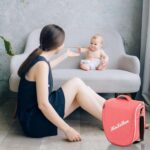 Berço portátil para bebés dobrável: sono seguro, proteção antimosquitos e fácil transporte para viagens e uso diário - Imagem 2