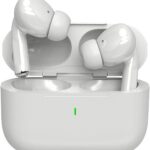 Bettdow Fone Bluetooth 5.3 TWS Branco: cancelamento de ruído por IA, graves potentes e até 36h de reprodução
