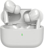 Bettdow Fone Bluetooth 5.3 TWS Branco: cancelamento de ruído por IA, graves potentes e até 36h de reprodução