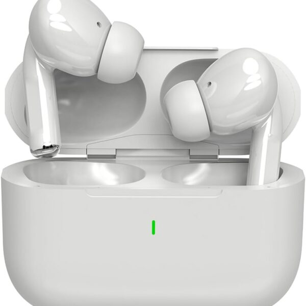 Bettdow Fone Bluetooth 5.3 TWS Branco: cancelamento de ruído por IA, graves potentes e até 36h de reprodução
