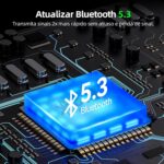 Bettdow fones Bluetooth 5.3: leves, IPX6, microfone e som potente com 6h de bateria. - Imagem 2
