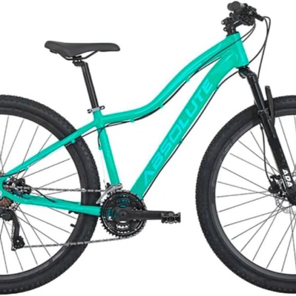 Bicicleta Absolute Hera aro 29: conforto, estabilidade e 21 velocidades para trilhas e passeios com desempenho e segurança.