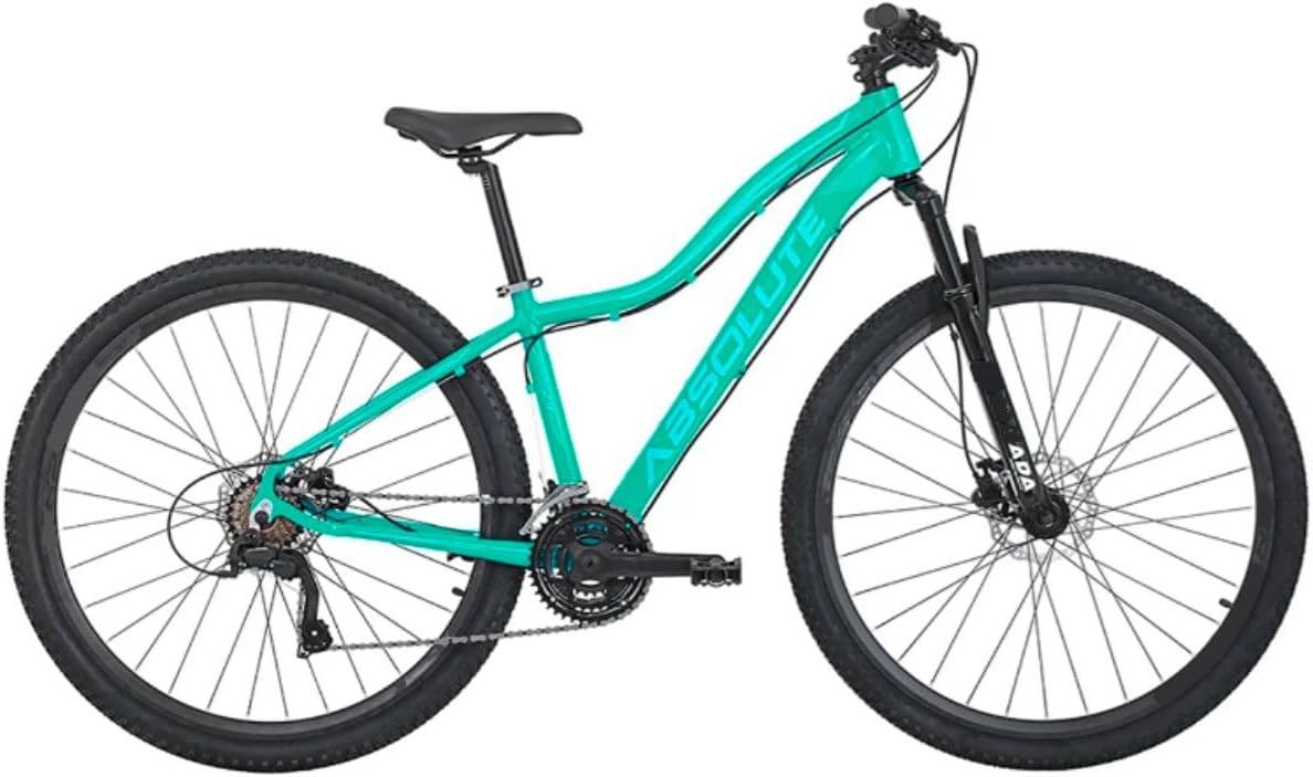 Bicicleta Absolute Hera aro 29: conforto, estabilidade e 21 velocidades Bicicleta Absolute Hera aro 29: conforto, estabilidade e 21 velocidades para trilhas e passeios com desempenho e segurança.