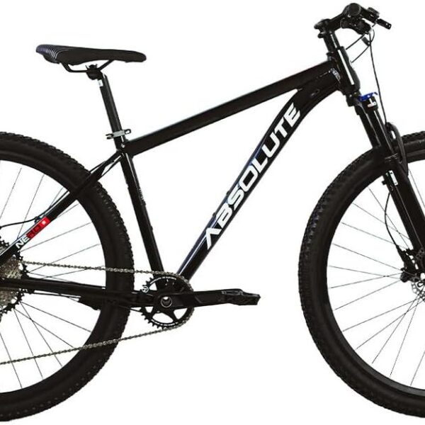 Bicicleta Absolute Nero 5 29: custo-benefício, 12v, freios hidráulicos e suspensão com trava no guidão.