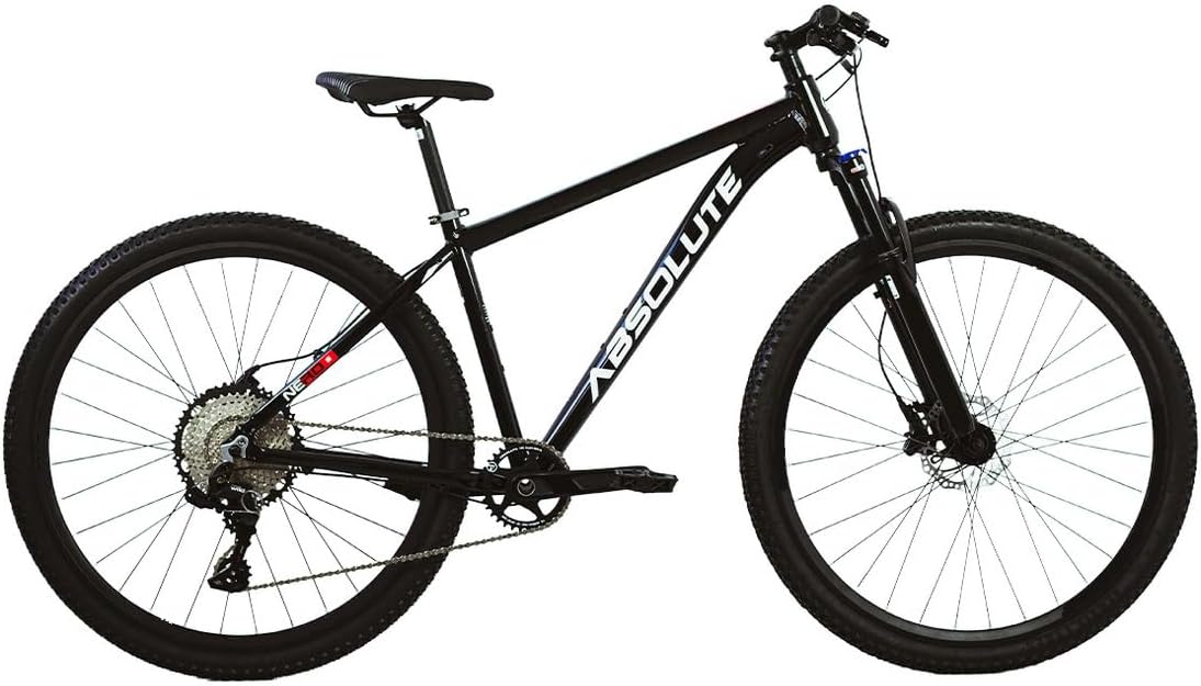 Bicicleta Absolute Nero 5 29: custo-benefício, 12v, freios hidráulicos e Bicicleta Absolute Nero 5 29: custo-benefício, 12v, freios hidráulicos e suspensão com trava no guidão.