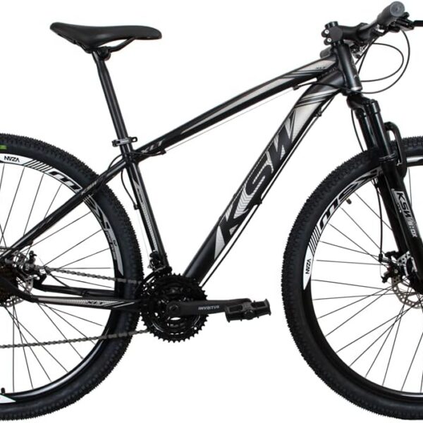 Bicicleta Aro 29 KSW XLT Color 21V Shimano: desempenho, resistência e trocas suaves para trilhas e estrada.
