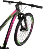Bicicleta Aro 29 Rino Everest Color com câmbios Shimano 24v e freio hidráulico para mais controle e segurança. - Imagem 2