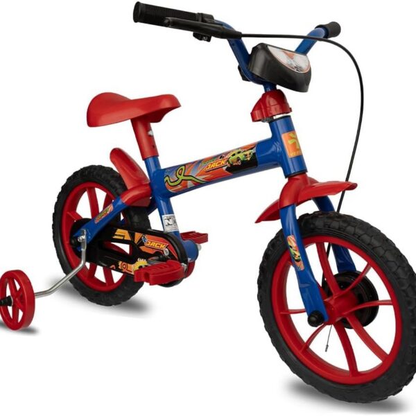 Bicicleta Infantil Verden Jack Aro 12 com rodinhas: segurança, equilíbrio e diversão para crianças de 3 a 5 anos.