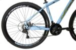 Bicicleta Rino Everest 29 com Shimano 24v, freio a disco e suspensão com trava para mais conforto e desempenho. - Imagem 2