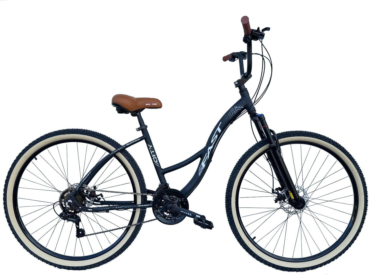 Bicicleta Unissex Aro 29 Dalannio Beach City: alumínio, 21 marchas, Bicicleta Unissex Aro 29 Dalannio Beach City: alumínio, 21 marchas, freios a disco e conforto para pedalar com segurança.