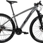 Bicicleta aro 29 KSW Shimano 24V com freio hidráulico: mais controle, conforto e desempenho para cidade e trilhas leves.