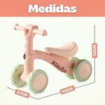 Bicicleta de Equilíbrio Infantil Atentu: estimula equilíbrio e coordenação com segurança para crianças de 1 a 3 anos. - Imagem 2