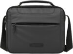 Bolsa Carteiro Masculina Impermeável Nylon Transversal com 4 Bolsos e Várias Divisórias para Mais Praticidade