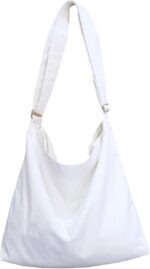 Bolsa Covelin feminina grande de lona: hobo casual, leve e espaçosa para o dia a dia