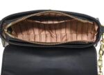 Bolsa Feminina Crossbody K15 Preto: estilo moderno, ajuste confortável e uso versátil no dia a dia, trabalho e festas - Imagem 2