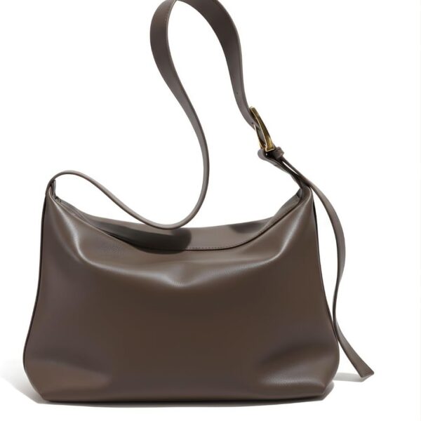 Bolsa Feminina Transversal em Couro PU Premium: elegante, resistente e impermeável para trabalho e dia a dia