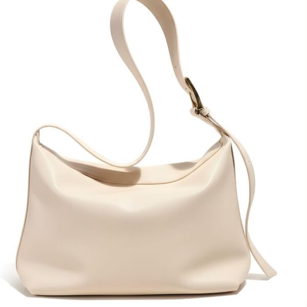 Bolsa Feminina Transversal em Couro PU Premium: resistente, impermeável e sofisticada para trabalho e dia a dia