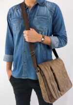 Bolsa Lenna's Modern Transversal L096: praticidade e estilo para o dia a dia com compra fácil e versátil - Imagem 2