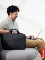 Bolsa Lenovo T210 para laptop 15,6 com tecido repelente à água, ideal para transportar com segurança seus itens essenciais. - Imagem 2