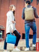 Bolsa Lenovo T210 para laptop 15,6: leve, resistente à água e prática para o dia a dia. - Imagem 2