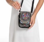 Bolsa Levayhill bordada para celular, leve e compacta, ideal para moedas e viagens no dia a dia - Imagem 2