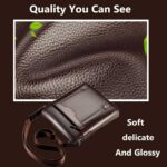 Bolsa Masculina Executiva Anti Furto em Couro PU, prática e elegante para o dia a dia - Imagem 2