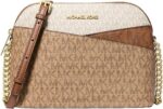 Bolsa Michael Kors Jet Set média em couro: elegante, prática e ideal para viagens e uso diário.