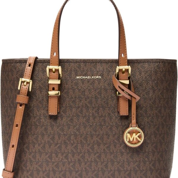 Bolsa Michael Kors Quinn Small EW Tote Xbody feminina: compacta, elegante e prática para o dia a dia.