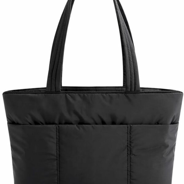 Bolsa Puffer Feminina ALWY: espaçosa, leve e elegante para dia a dia, trabalho e viagens